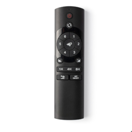 Ventilatore da soffitto con luce led cct bianco e legno chiaro con telecomando 28mq