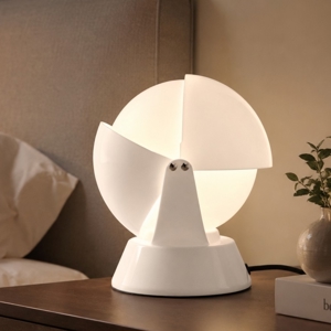 Abat jour da comodino bianco stilnovo buonanotte design