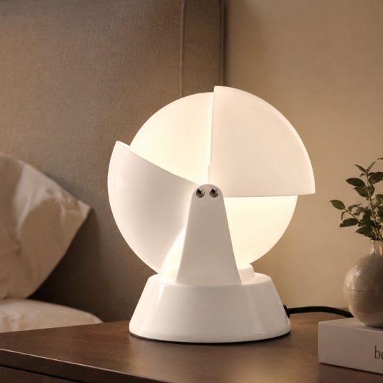 Abat jour da comodino bianco stilnovo buonanotte design