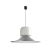 Lampadario da cucina alluminio led 31w 2700k campana stilnovo