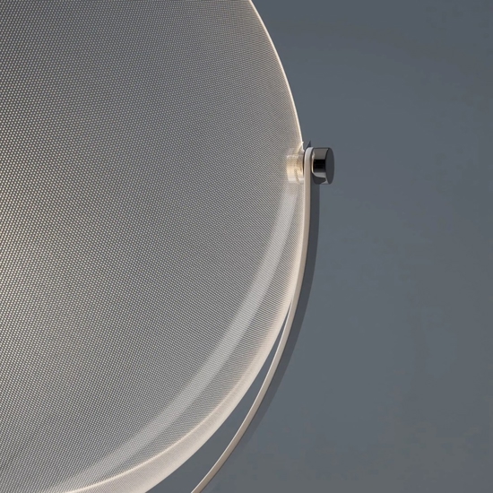 Stilnovo demi piantana da terra bianca led 3000k orientabile