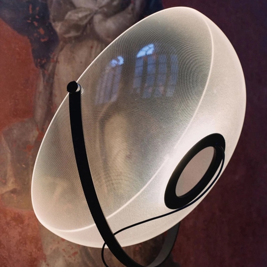 Lampada da terra moderna led 3000k stilnovo demi dimmerabile