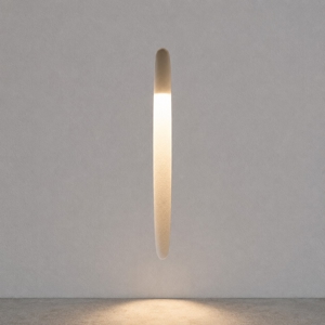 Segnapasso di gesso da incasso a parete per scale gradini