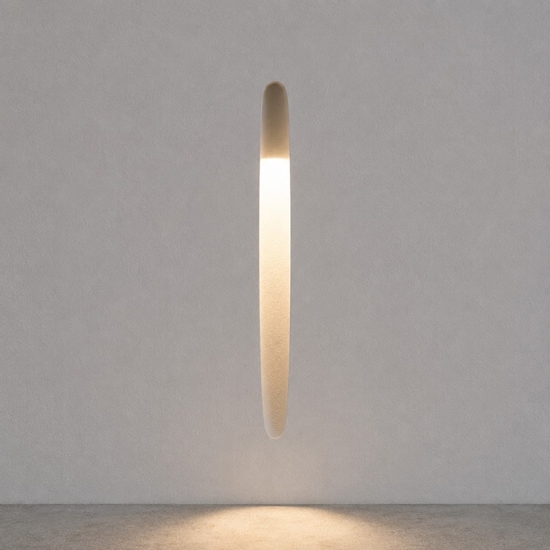Segnapasso di gesso da incasso a parete per scale gradini