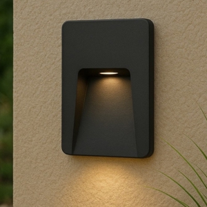 Segnapasso led 3w 3000k da esterno antracite fp