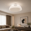 Plafoniera design moderno per salotto stilnovo demi led 55w 2700k