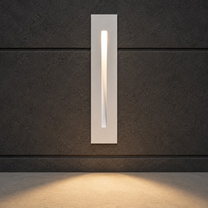 Segnapasso led 3w 3000k bianco da incasso per scala gradini