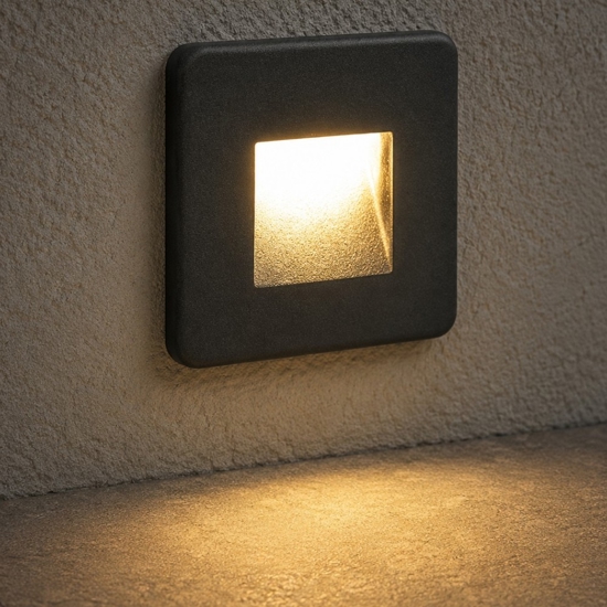 Life segnapasso led cassetta 503 ip65 cct 3000k-4200k-6500k per esterno