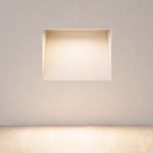 Segnapasso da incasso scomparsa gesso cristaly led 1.1w 3000k