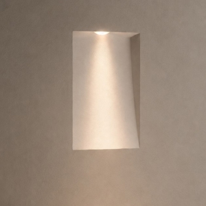 Segnapasso faretto di gesso da incasso parete cartongesso