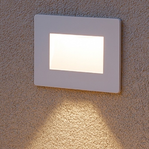 Segnapasso led bianco da incasso 3w cct per cassetta 503 ip54