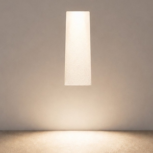 Walky-2 fi segnapasso di gesso da incasso led 1w 3000k 220-240v ideal lux