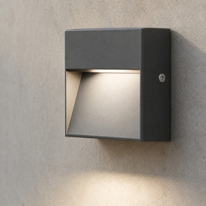 Segnapasso da esterno dedra ap big ideal lux ip65 led antracite