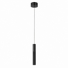 Lampada a sospensione nero rigato per penisola cucina led cct 3000k 4000k cri90 moderna