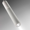 Lampadario a barra con 5 lampade cilindri bianco led cct 3000k 4000k per soggiorno moderno