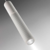 Lampadario 3 pendenti bianco cilindri led cct 3000k 4000k per tavolo cucina moderna