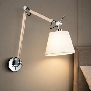Applique per comodino camera da letto braccio orientabile fp