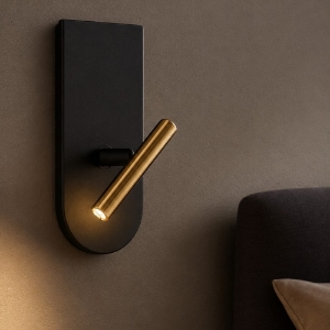 Applique per comodini stilnovo 1night camera da letto nero e oro