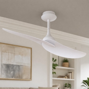 Ventilatore da soffitto bianco 20mq bianco con telecomando