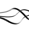 Lampadario nero design moderno led cct 3000k 6000k con telecomando per soggiorno