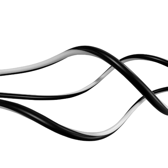 Lampadario nero design moderno led 3000k 6000k con telecomando per soggiorno