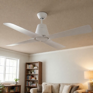 Ventilatore da soffitto per esterno ip44 bianco 13-17mq smart app