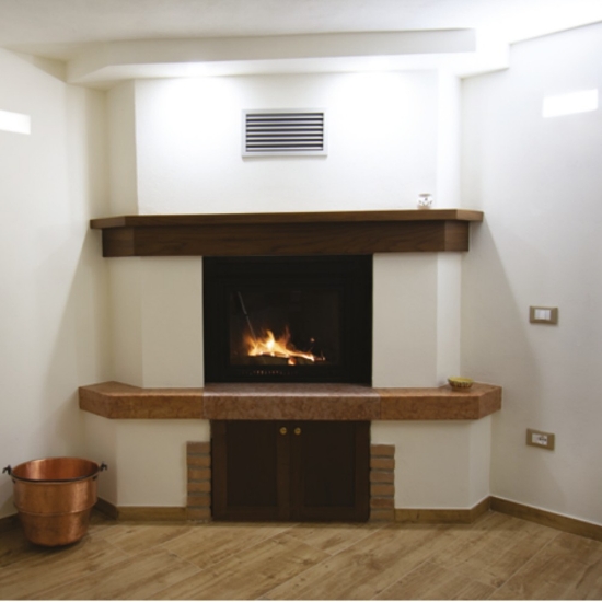Applique da incasso parete in gesso cristaly led 21,5w 3000k