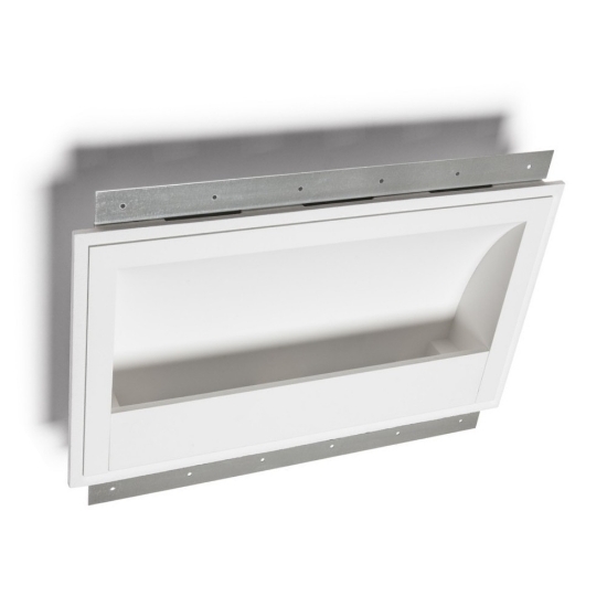 Lampada da incasso a parete applique vela di gesso led cristaly 32w 2700k