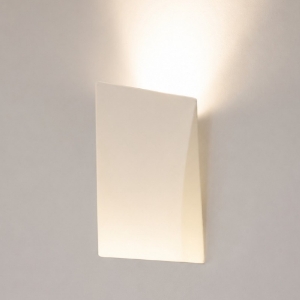 Lampada da incasso a parete applique di gesso led cristaly 16,5w 4000k