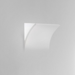Applique da incasso parete a scomparsa di gesso cristaly led 16.5w 3000k