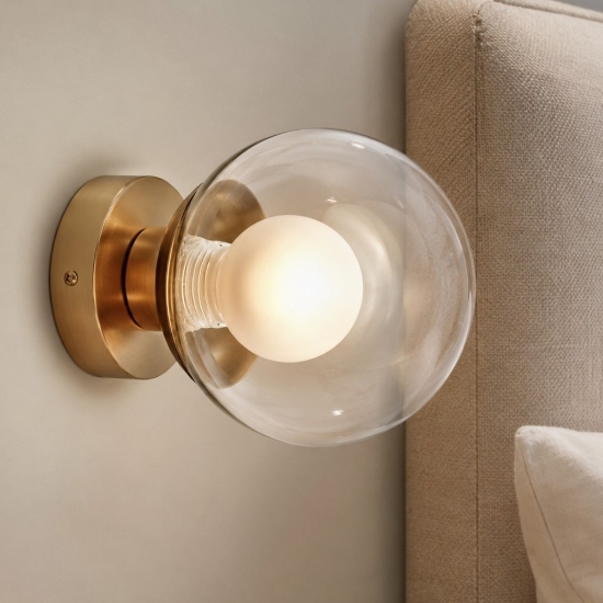 Maytoni basic form applique per camera da letto tondo