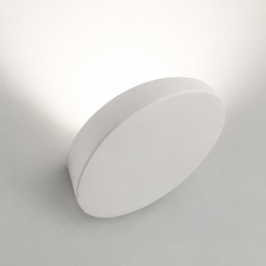Patra sforzin applique di gesso bianco design moderno