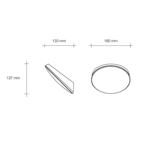 Patra sforzin applique di gesso bianco design moderno