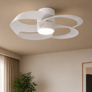 Plafoniera ventilatore con luce da soffitto moderno con telecomando 13mq