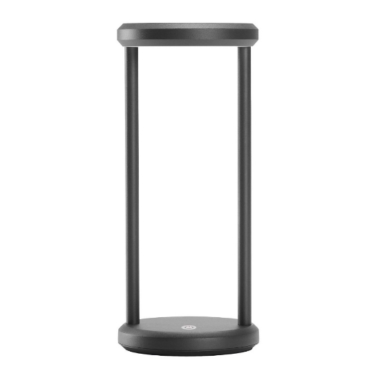 Lampada antracite ricaricabile led cct 3000k 4500k 6000k da tavolino ip54 per esterno