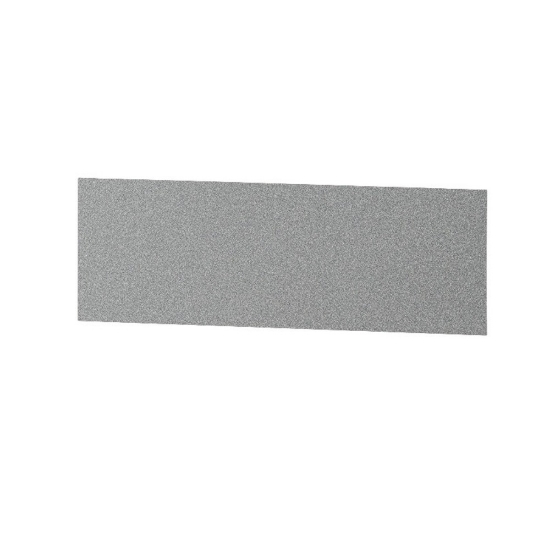 Applique grigio perla rettangolare da parete moderna led 16w cct 3000k 4000k luce indiretta
