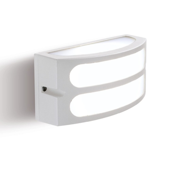 Applique bianca per esterno moderna ip54
