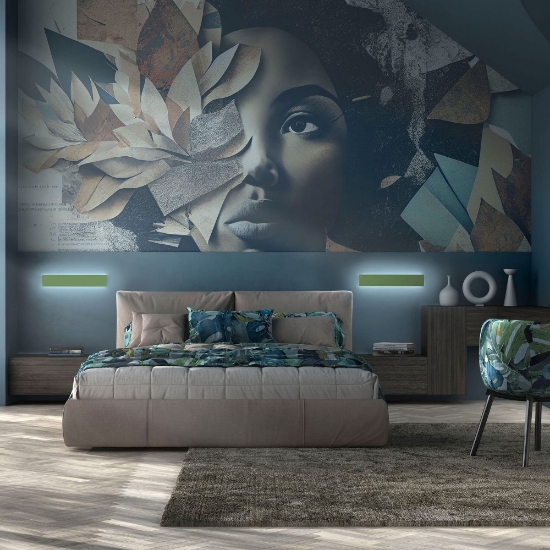 Applique nero rettangolare led 16w cct 3000k 4000k moderna luce a parete