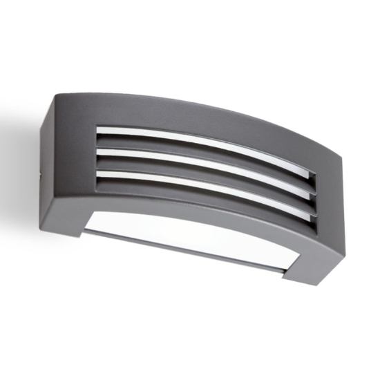 Applique per esterni balcone design moderno grafite ip54