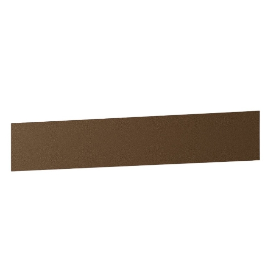 Applique colore ruggine led 30w cct 3000k 4000k moderna rettangolare luce indiretta