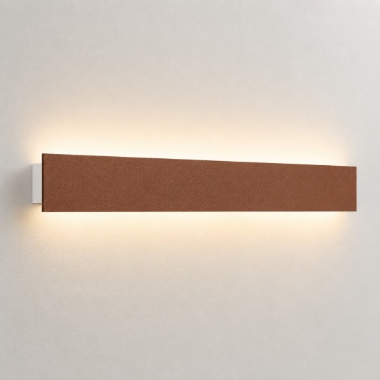 Applique rame opaco led 30w cct 3000k 4000k moderna rettangolare