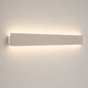 Applique tortora led 30w cct 3000k 4000k rettangolare moderna luce indiretta