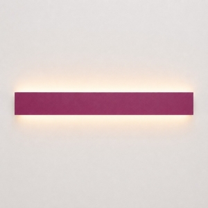 Applique magenta per cameretta ragazza led 30w cct 3000k 4000k moderna