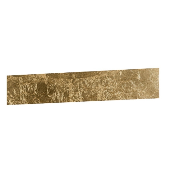 Applique led foglia oro 30w cct 3000k 4000k rettangolare moderna per soggiorno