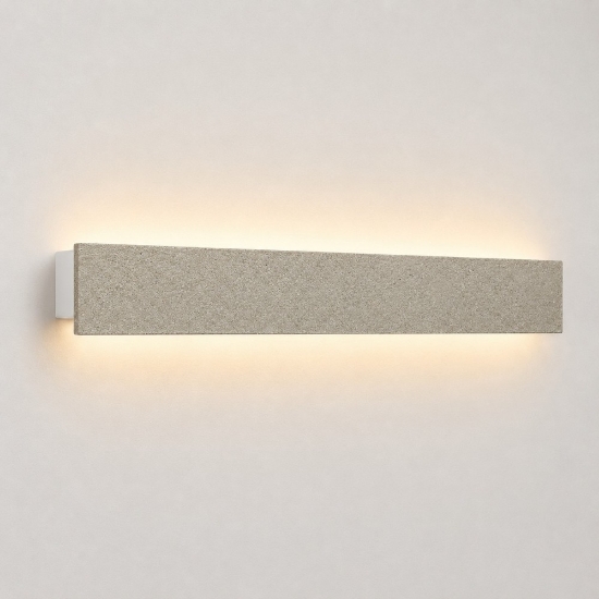Applique led 30w cct 3000k 4000k rettangolare effetto muro luce indiretta