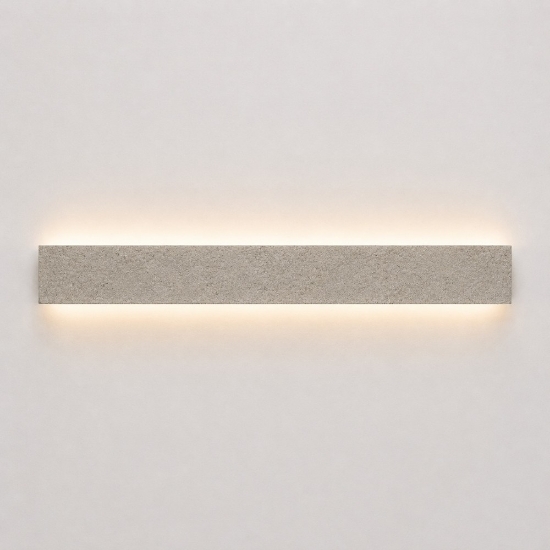 Applique led 30w cct 3000k 4000k rettangolare effetto muro luce indiretta