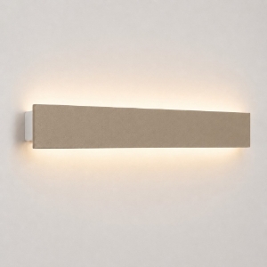 Applique led sabbia bagnata 30w cct 3000k 4000k rettangolare moderna