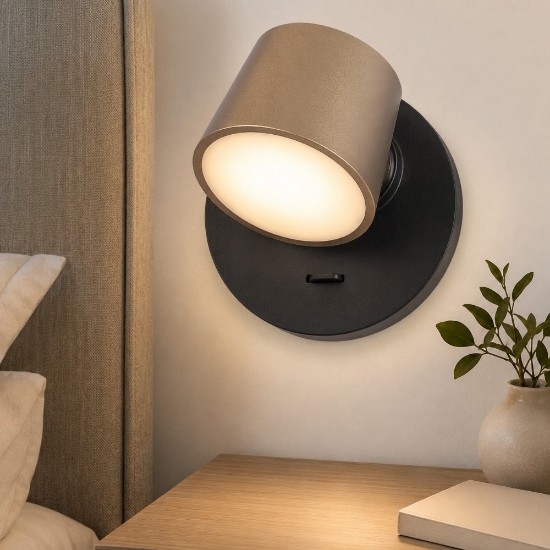 Maytoni pixel applique da comodino camera da letto led 3000k