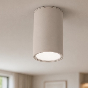 Faretto da soffitto cilindro colore cachemire