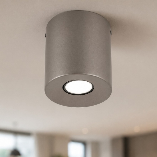Faretto da soffitto cilindro bronzo